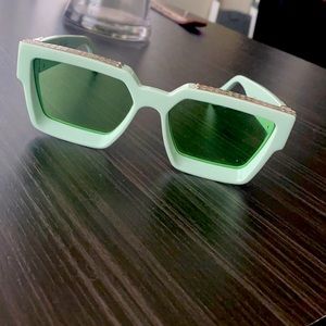 Louis Vuitton 1.1 Millionaires Sunglasses Pale Grn